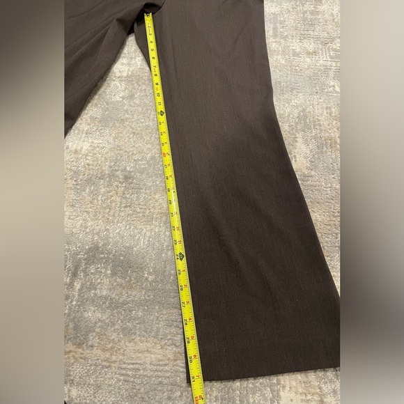Maurice’s Pants Stretch Waist Straight Leg Brown Size 16 Reg Slacks Office Work - Picture 9 of 9